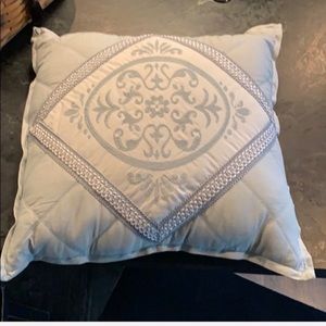 Blue and White Decorative Pillow
